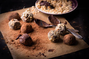 Chocolate truffles by BeKaphoto