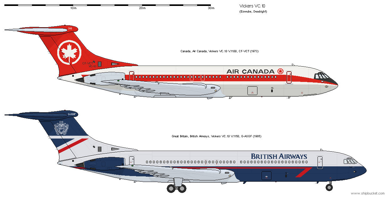 Vickers VC-10 by Railfanmatt4 on DeviantArt