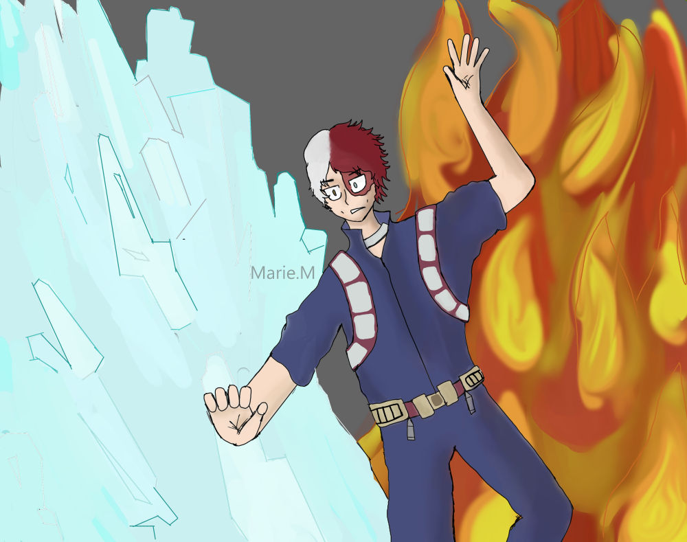 Todoroki Fanart By Thatonehapppyemo On Deviantart Todoroki Fanart By Thatonehapppyemo On Deviantart