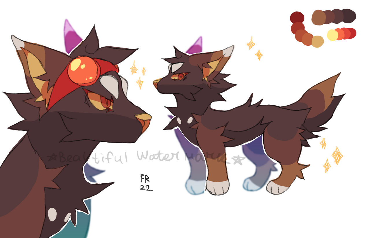 Wisel's reference sheet by FujiRiyo on DeviantArt