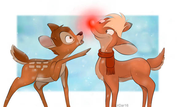 Bambi and Rudolph