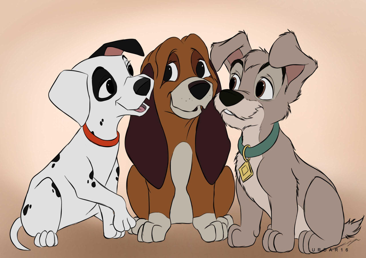 Patch, Copper and Scamp by UrDar16 on DeviantArt