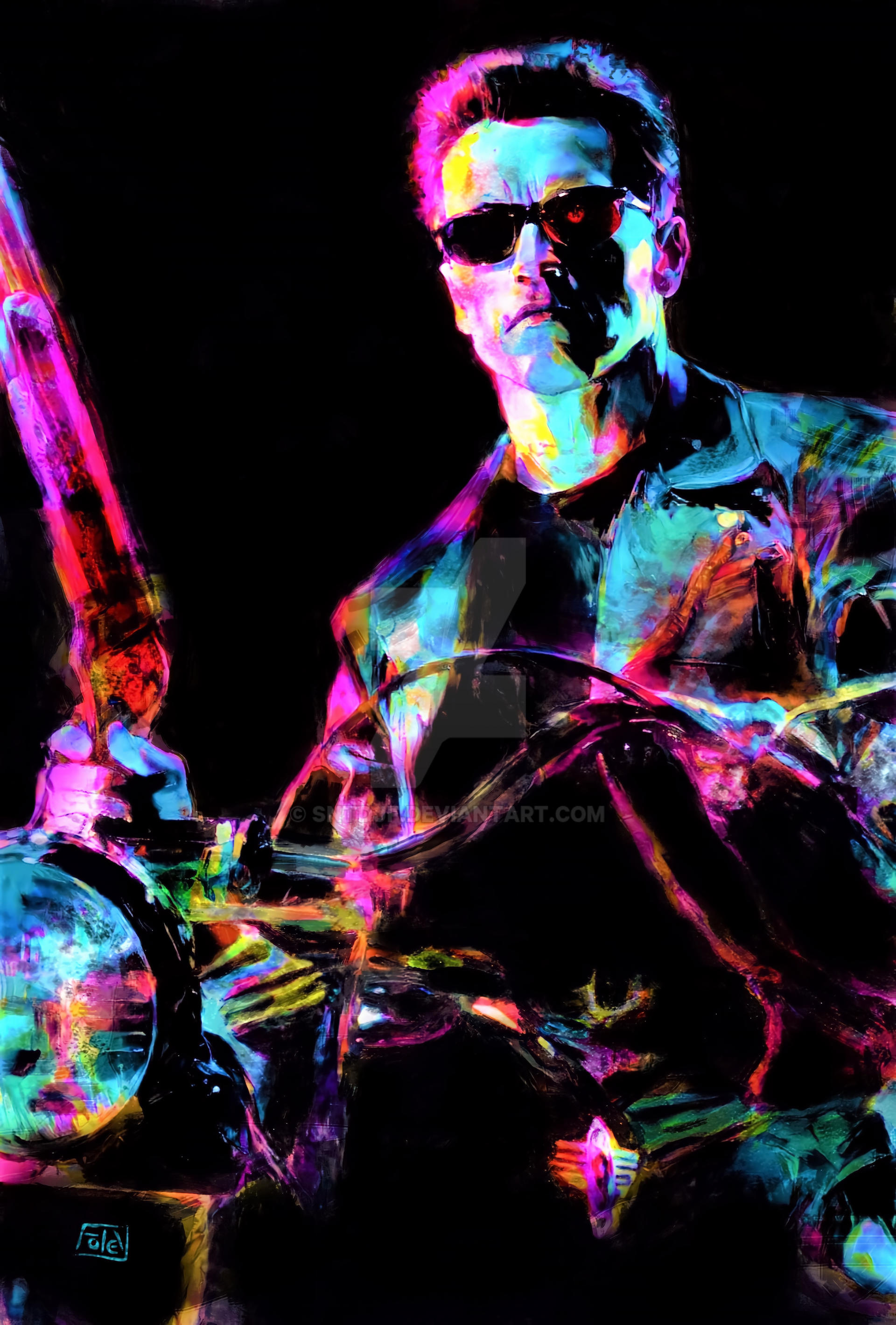 Holographic Terminator by SNTDJF on DeviantArt