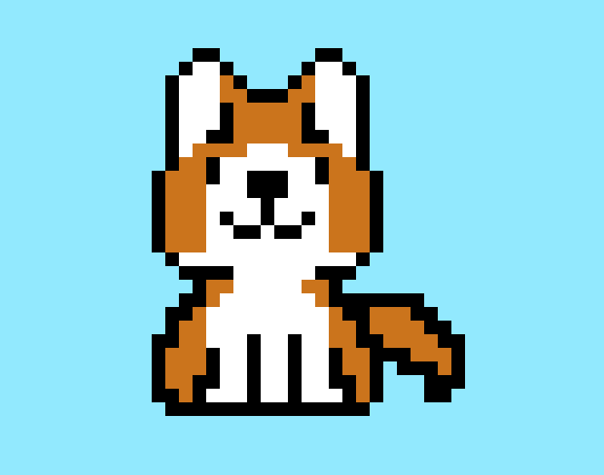 My pixel Inu