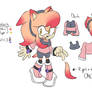 Sunset the Hedgehog Redesign/Reference