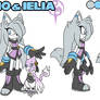 Aio the Wolf and Ielia - REFERENCE SHEET