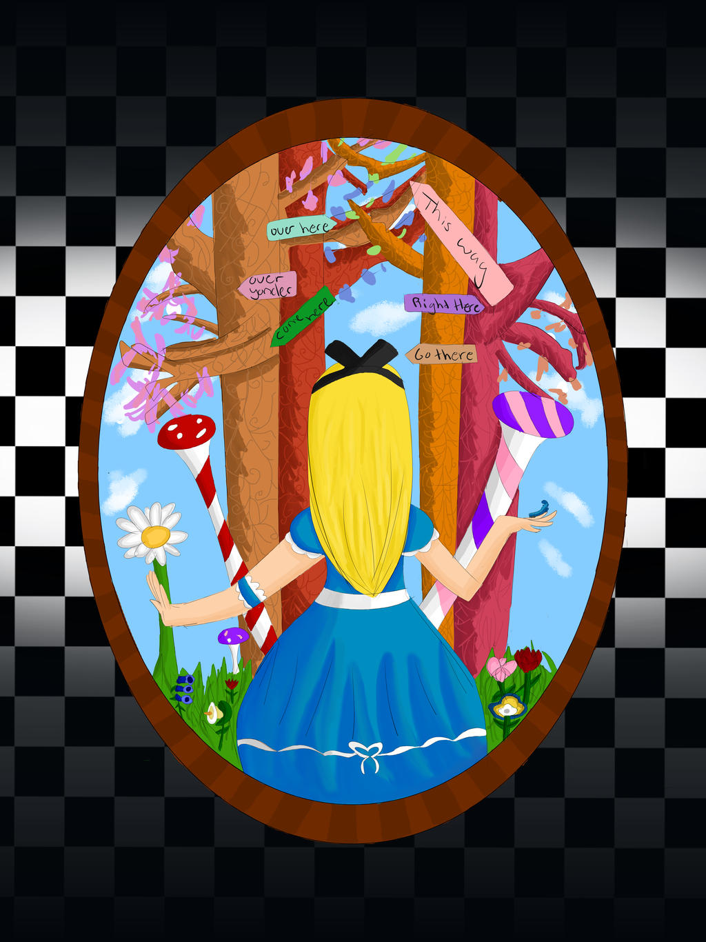 Alice In Wonderland Homecoming Poster By Dreamerofdreams15 On Deviantart Alice In Wonderland Homecoming Poster By Dreamerofdreams15 On Deviantart
