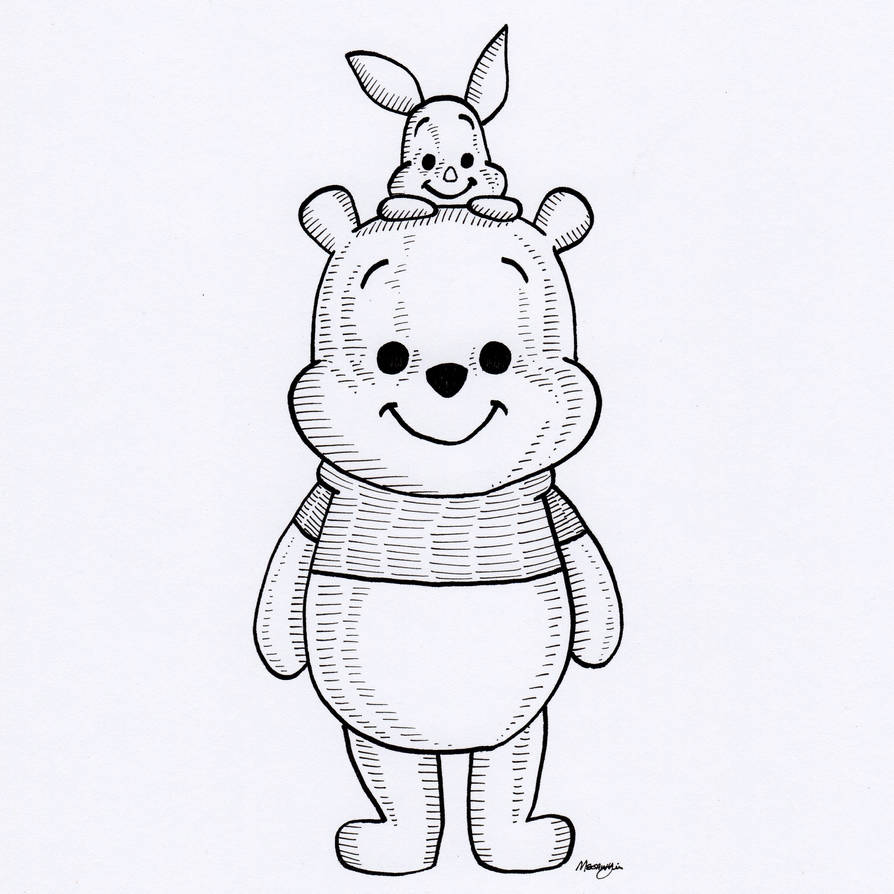 WinniethePooh and Piglet by megyiu on DeviantArt