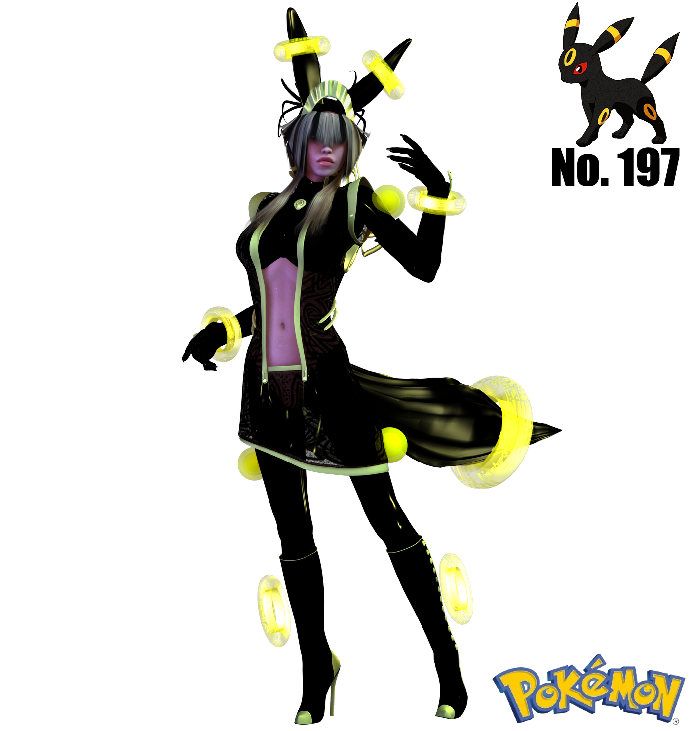 Umbreon -No. 197 :Gijinka: