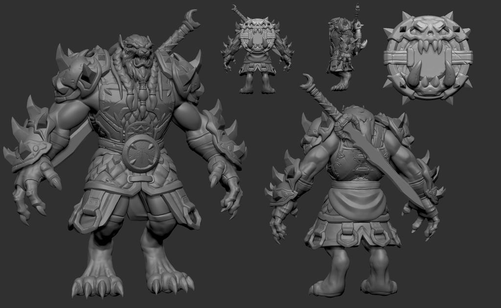 Blizzardfest Vrykul Worgen Sculpt By DimiDevos On DeviantArt blizzardfest-vrykul-worgen-sculpt-by-dimidevos-on-deviantart