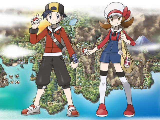 Full Sheet View - Pokemon HeartGold / SoulSilver - Location Art (Johto)