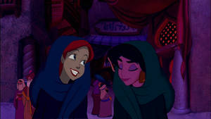 Ariel and Jasmine: Late Night Walk