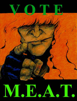 PUTRID MEAT award flier