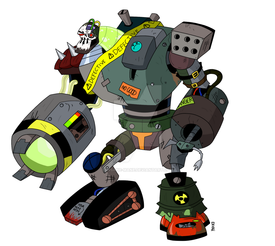 Mongo Robot Robo-Mongrel by Insane-Mane on DeviantArt