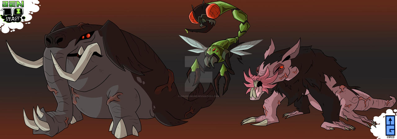 Animo Mutants Batch 3- Ben 10 Hero Time by Insane-Mane on DeviantArt
