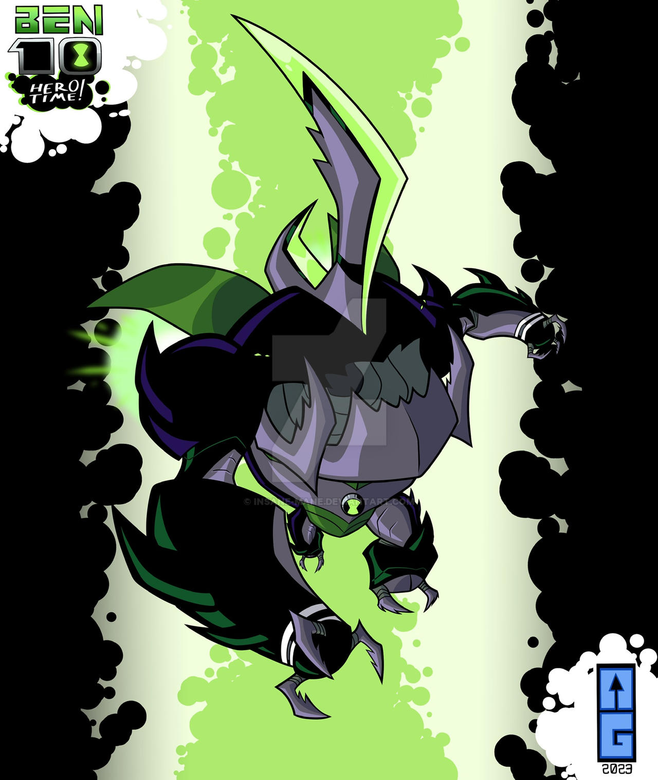 Eatle- Ben 10 Hero Time by Insane-Mane on DeviantArt