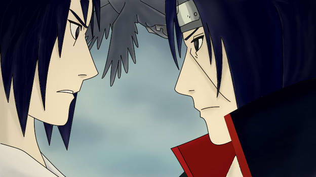 Sasuke and Itachi - Color