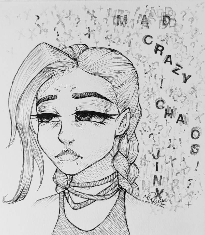 Jinx Arcane by McJusti on DeviantArt