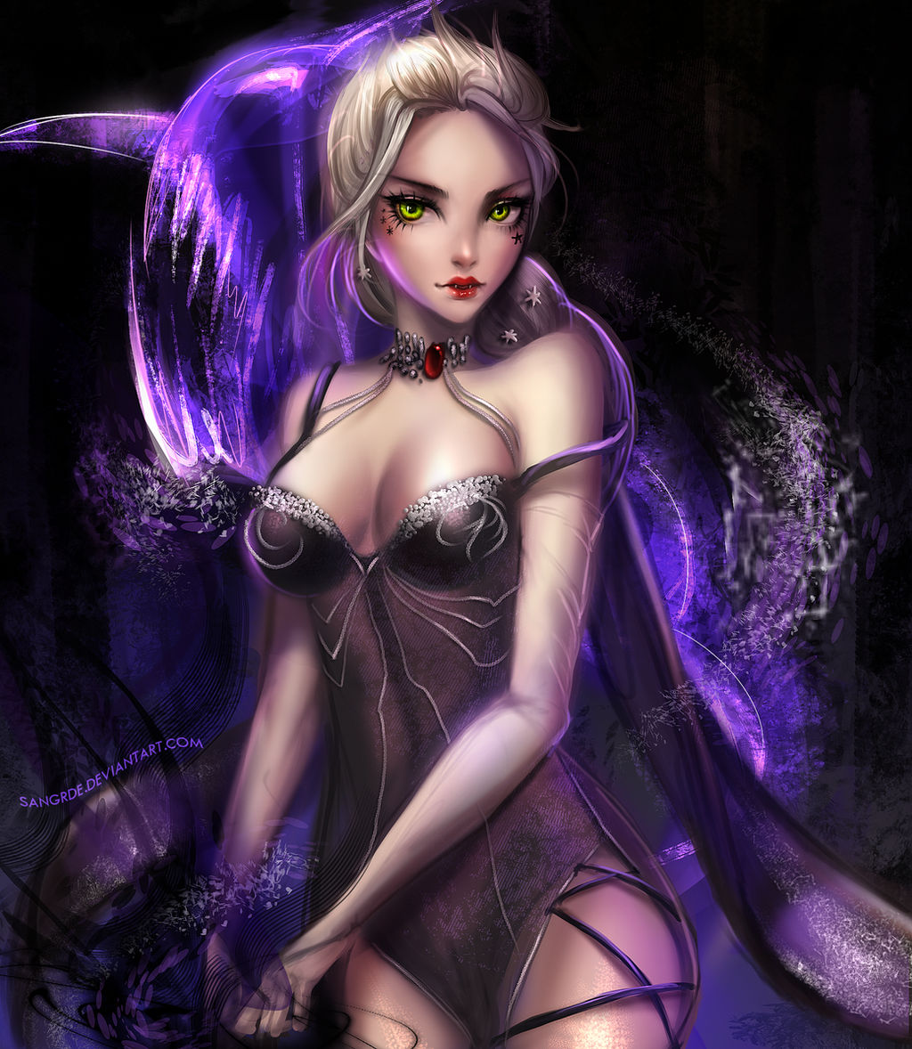 :: Dark Elsa and Olaf ::