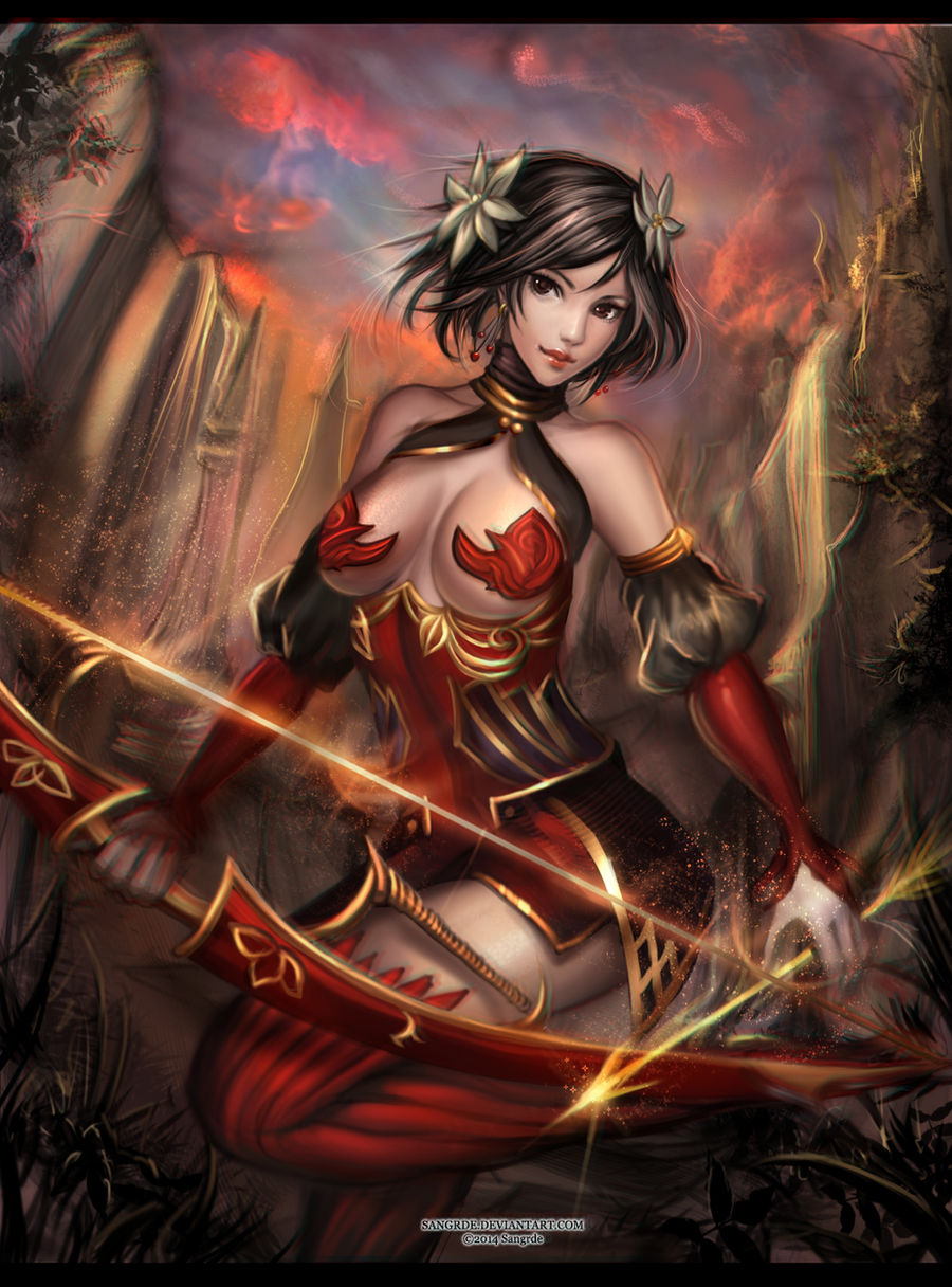 :: Oriental Archer Lady ::