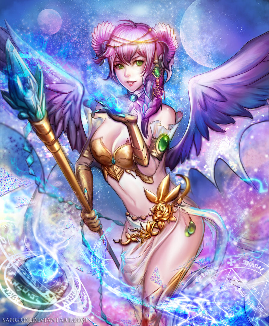 Aurora the Crystal Dragon :: by SiZNArt on DeviantArt