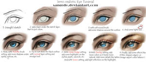 :: Semi-realistic Eye Tutorial ::