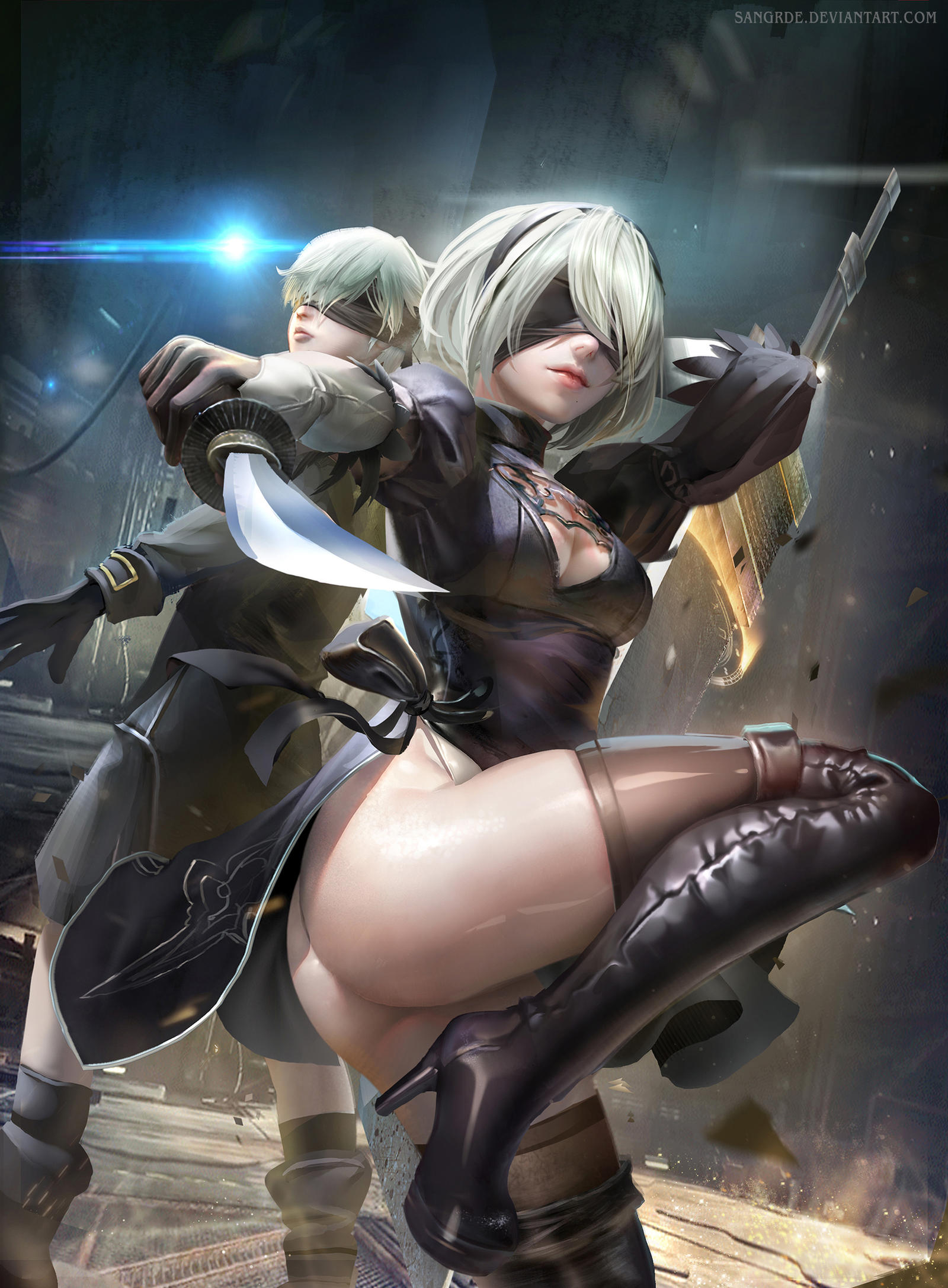 Nier: Automata by Sangrde