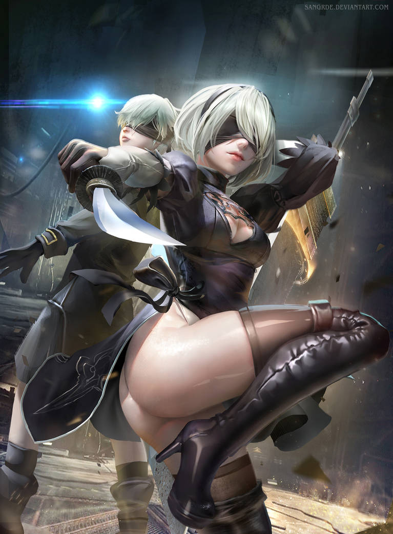 Nier: Automata by Sangrde