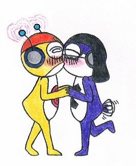 Even Weirdos Kiss Sometimes