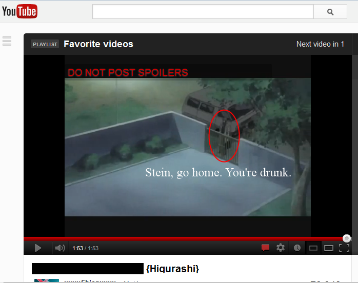 Stein In Higurashi..?