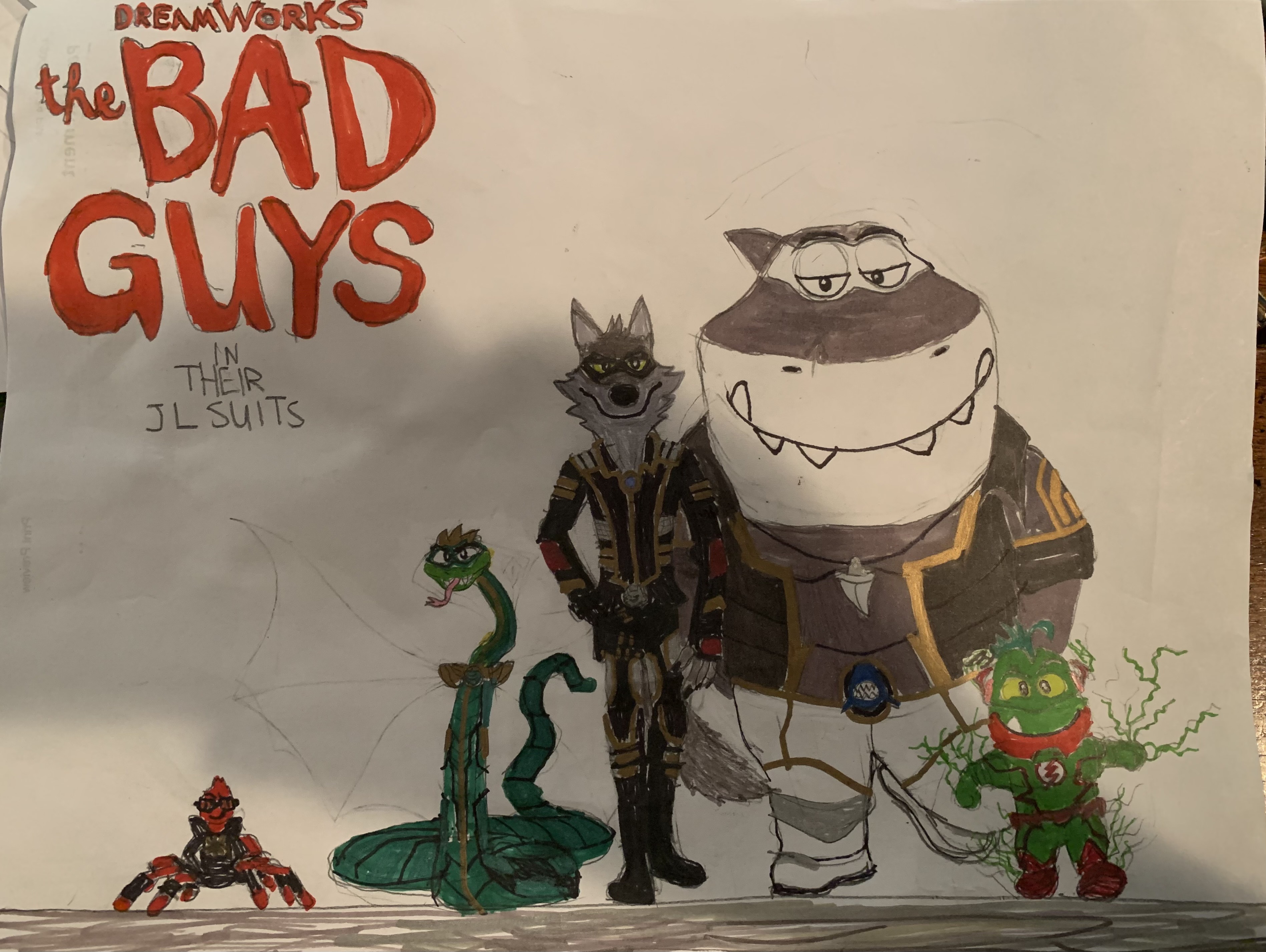 Deviantart Bad Characters The Bad Guys by FlasheartWerewolf15 on DeviantArt