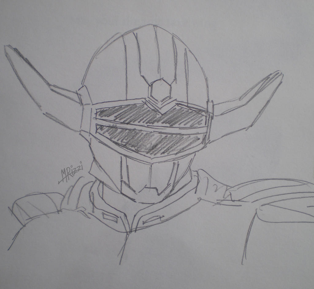 Magna Defender 006 (Unfinished Sketch)