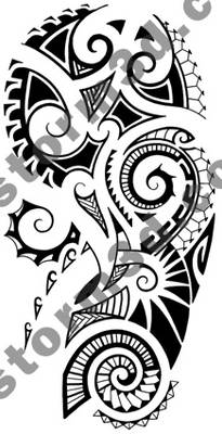 Maori tattoo shoulder design