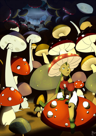 Portfolio 5 of 5 - ''Mushroom farm''