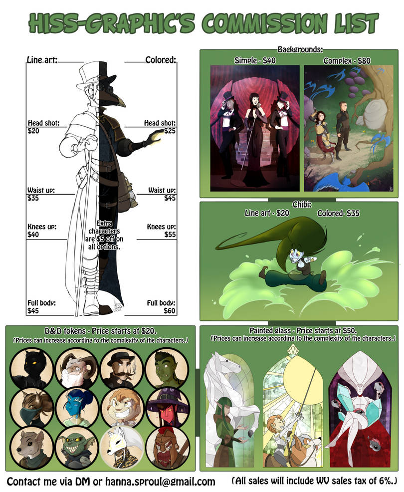 Commissions Open Graphics Commissions open! Guaranteed finishing date Dec 31 by HiSS-Graphics on ...