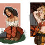 Fan art - Monster Hunter Wilds Girls
