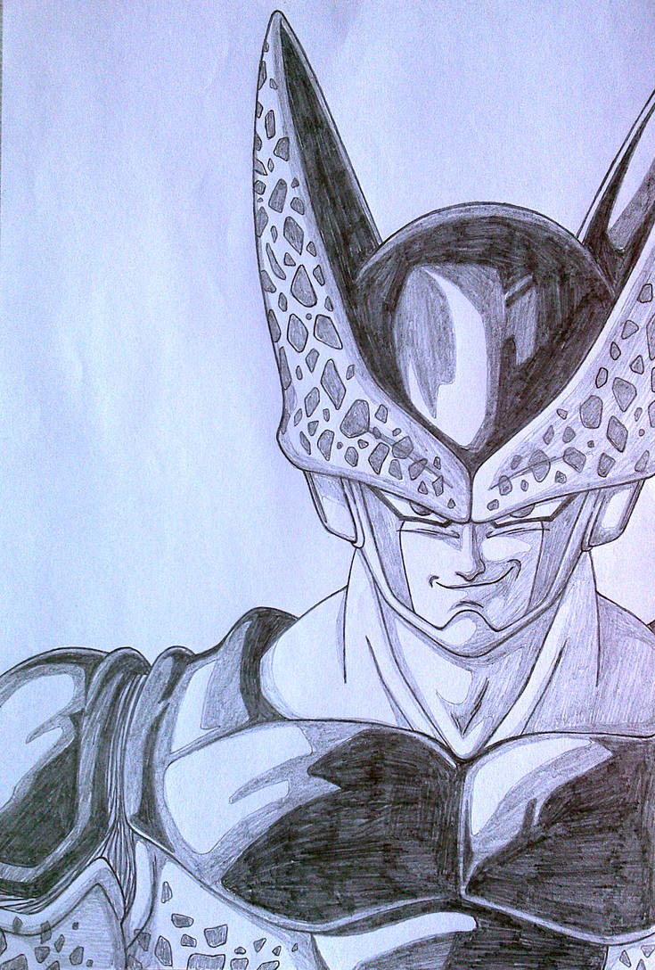 Perfect Cell by Mariodrawstuff on DeviantArt