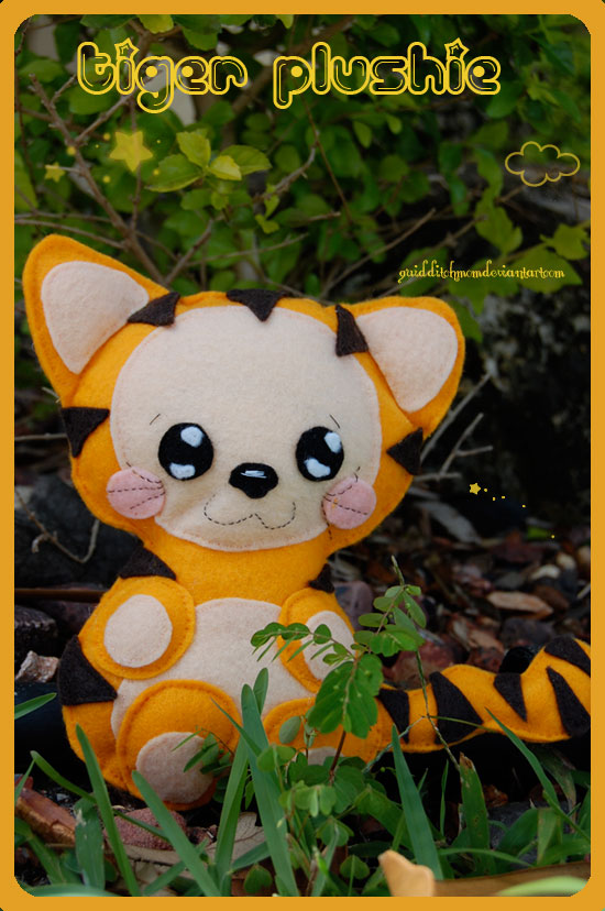 tiger plushie