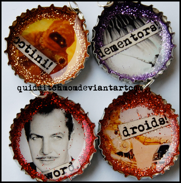 Fandom Bottle Cap Charms