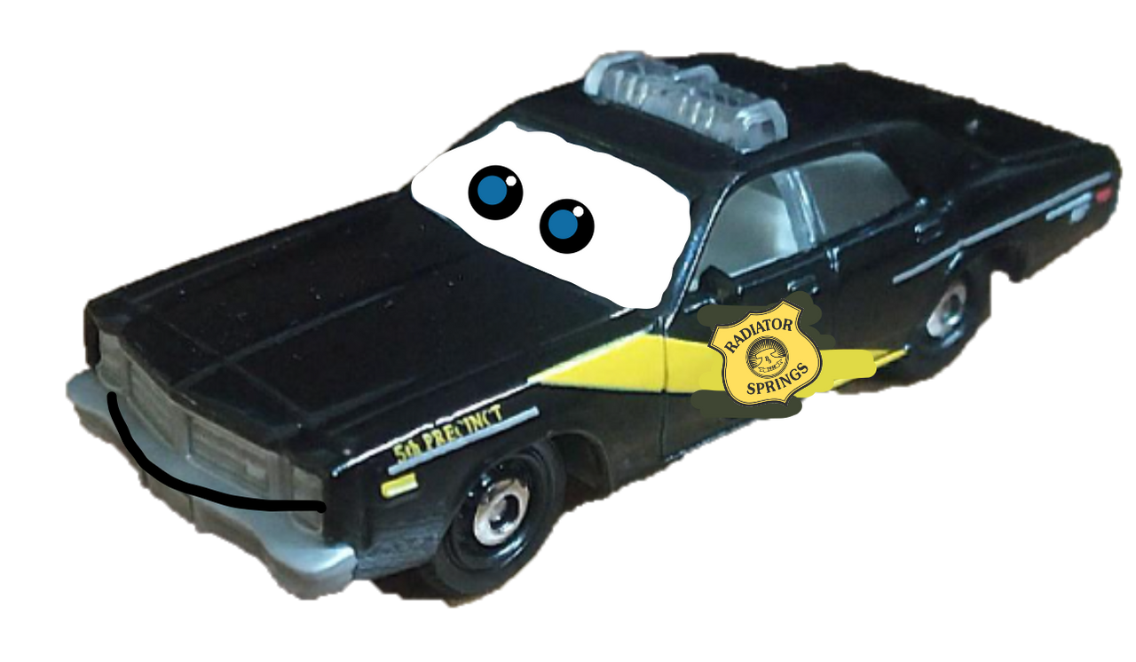 Pixar Cars Police Car 1977 by BelkinKon on DeviantArt