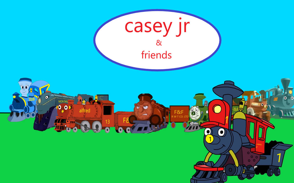 Casey Jr Color Codes Casey Jr And Friends Poster by BelkinKon on DeviantArt