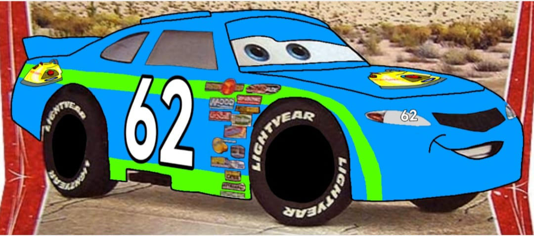Cars Big Racer Disney Pixar Cars 1 Buck Hicks Racer 62 by BelkinKon on DeviantArt