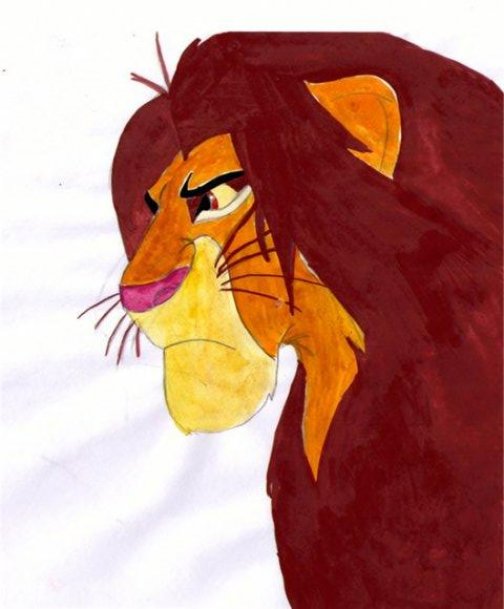 Angry Simba