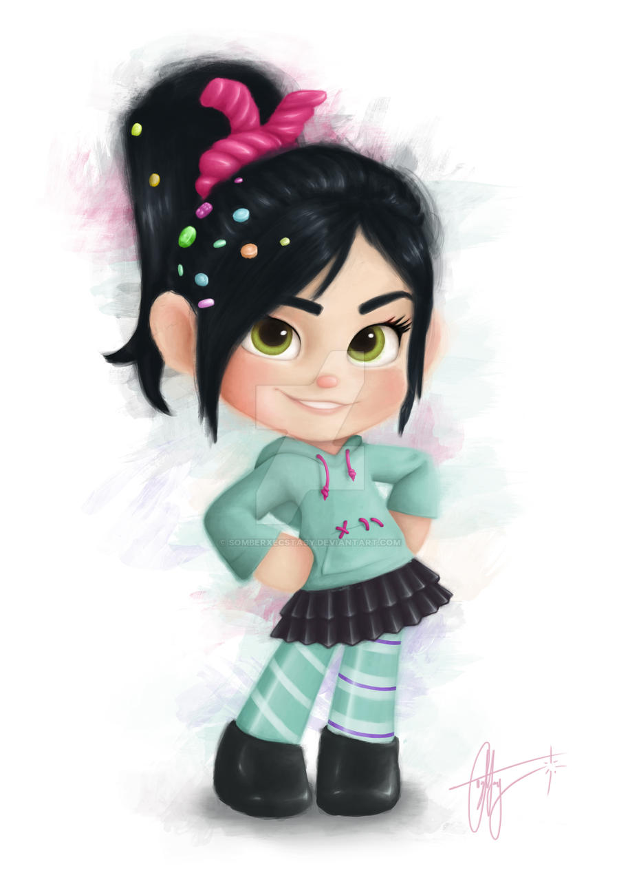 Vanellope Von Schweetz by BridgetteandCody on DeviantArt