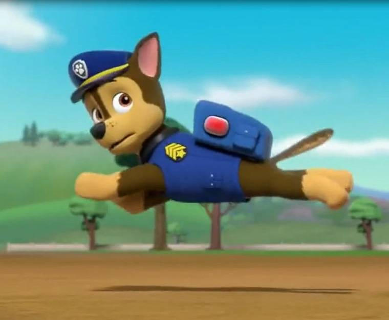 Chase running away from something... by PawPatrolPics4You on DeviantArt