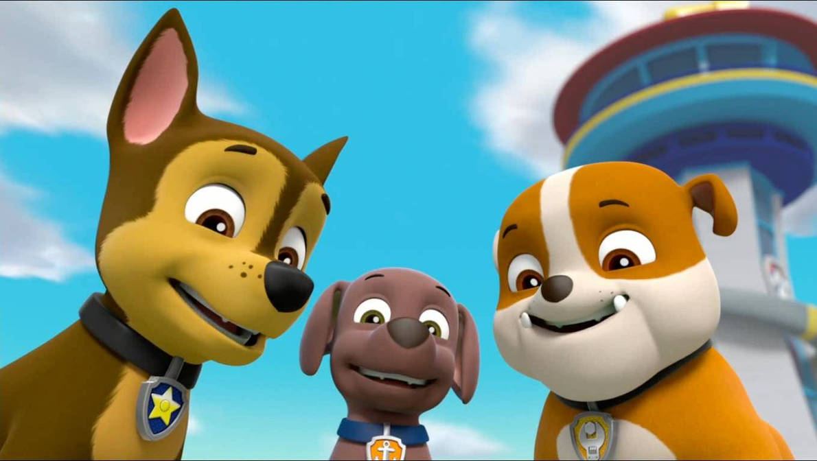 Chase, Zuma, and Rubble from Paw Patrol by PawPatrolPics4You on DeviantArt