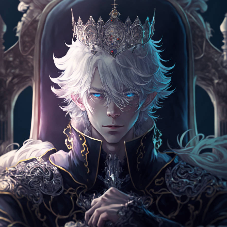Fantasy king, anime art