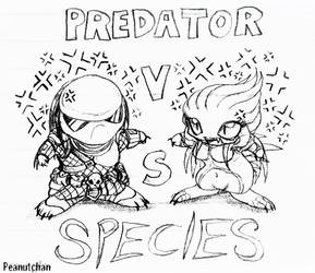 Predator Vs Species Chibis
