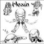 Hexin Chibis