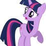 Twilight Sparkle with a cute worry face